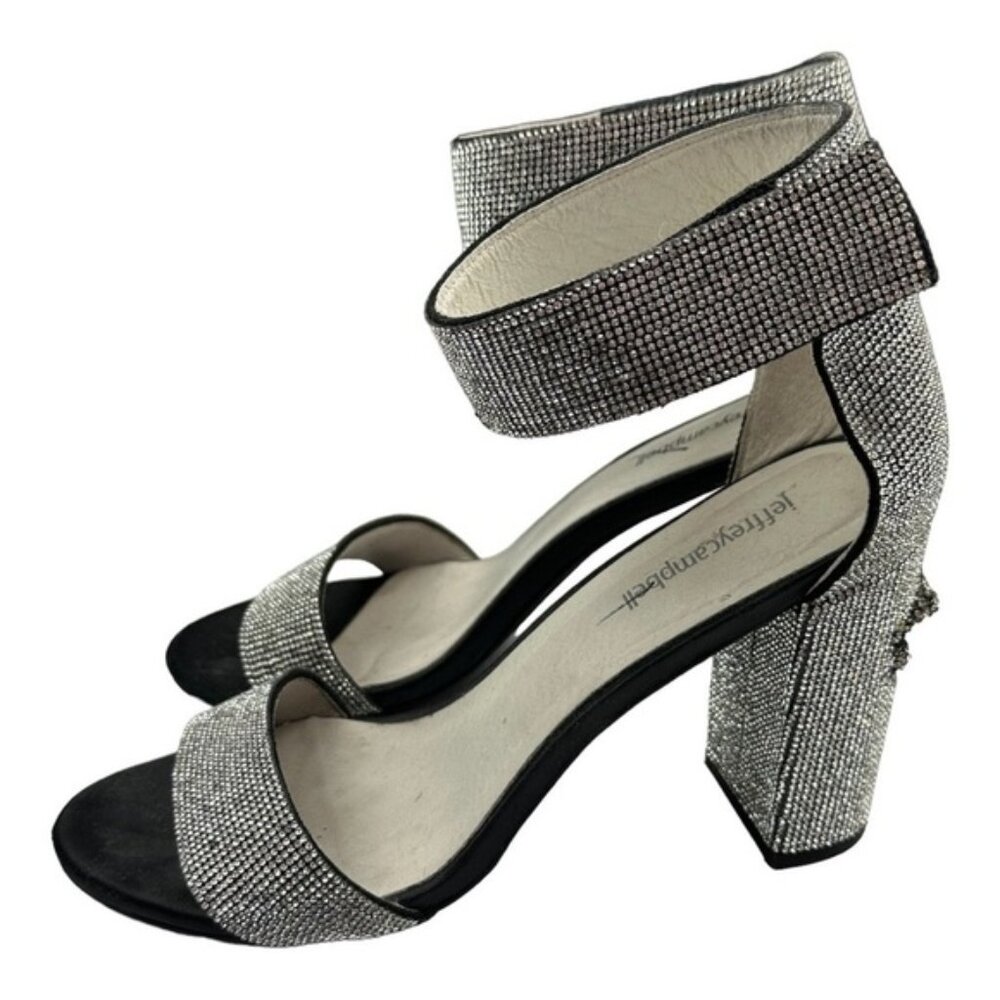 Jeffrey Campbell Platform Rhinestone Heels Lindsay Size 9 - Picture 8 of 9